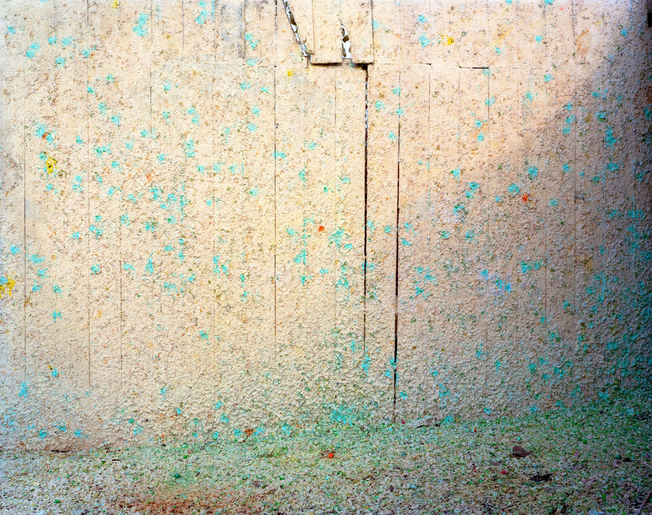 Paul D'Amato - Paintball Wall, 2019